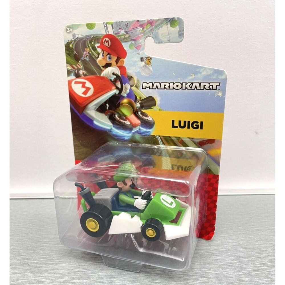 JAKKS NITENDO MARIO KART LUIGI STANDARD CAR SEALED
